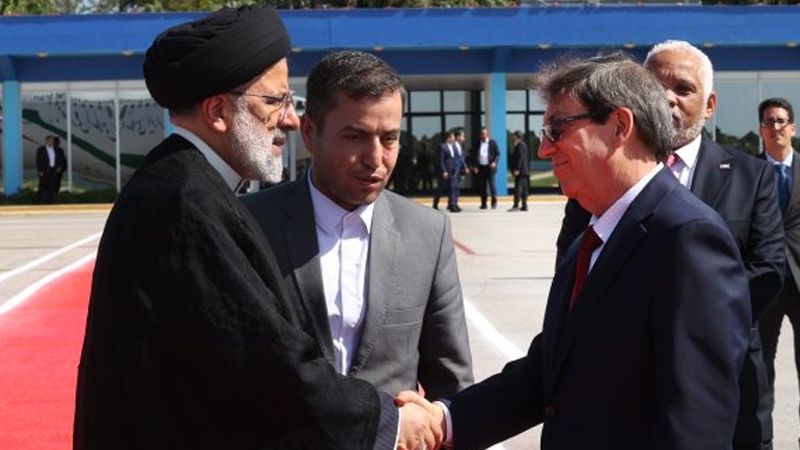 Iranpress: رئیس جمهورهاوانا را به مقصد تهران ترک کرد