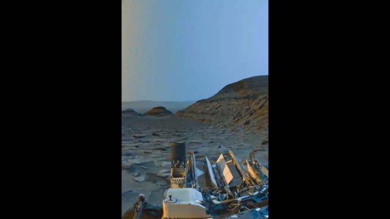 Iranpress: ببینید؛ تصاویر دیدنی ارسالی از مریخ