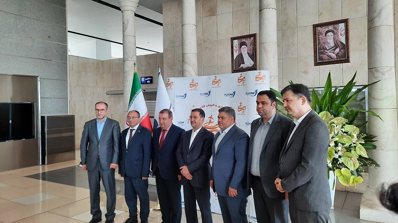Iranpress: مراسم افتتاحیه پرواز هواپیمایی ارمنستان "فلای وان آرمنیا" در تهران